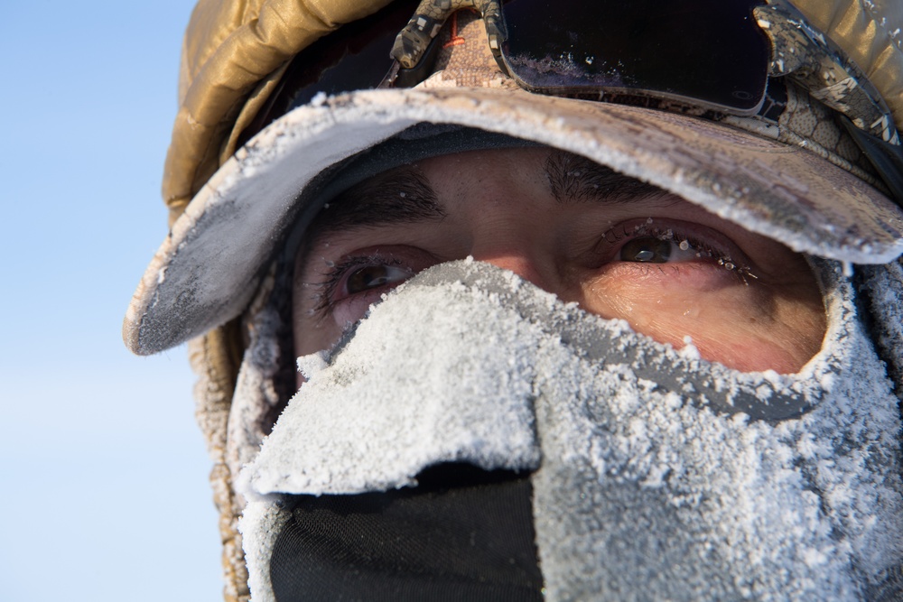 Sustainment package delivery and PJ jump for Arctic Eagle