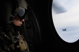 Sustainment package delivery and PJ jump for Arctic Eagle