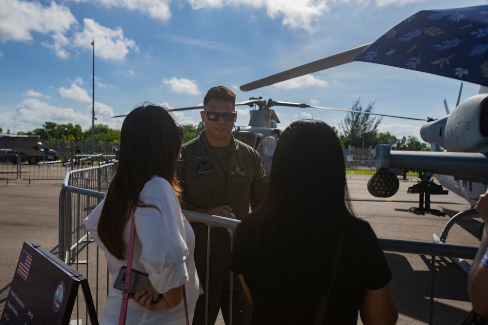 U.S. Marines participate in Singapore Air Show 2020