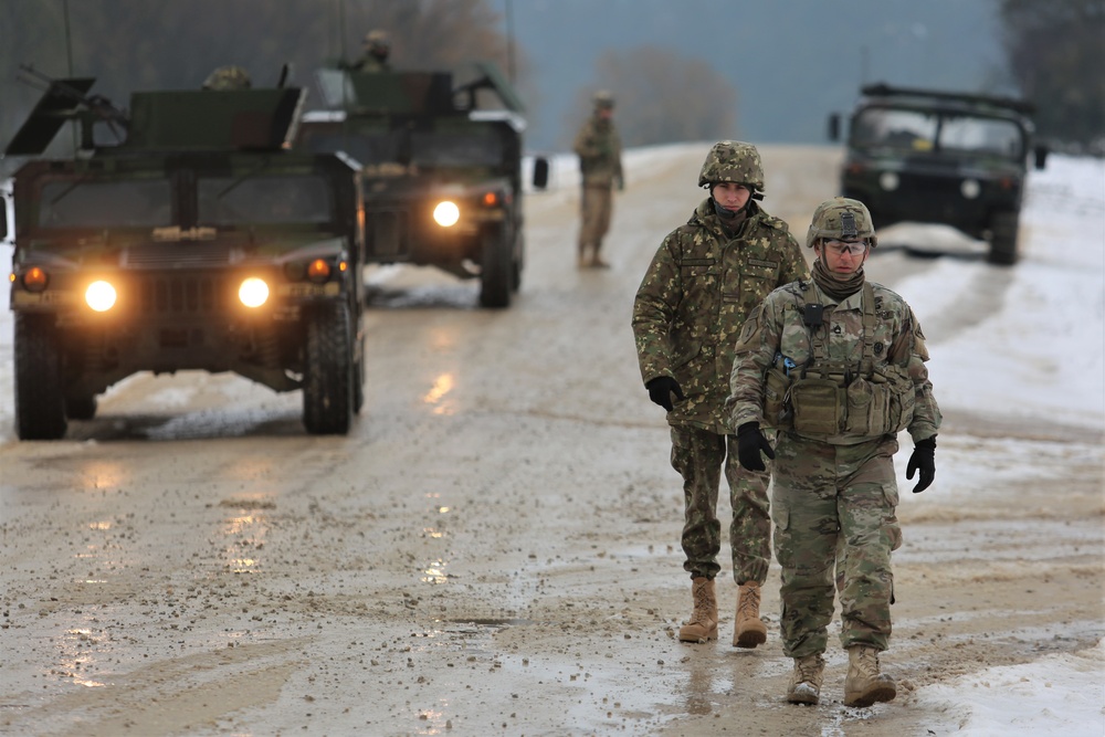 Observer Coach Trainers observe KFOR training