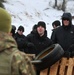 Romanian soldiers negotiate with role players