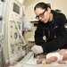 US Naval Hospital Naples Performs Post-Child Birth Procedures on Mother and Newborn Baby