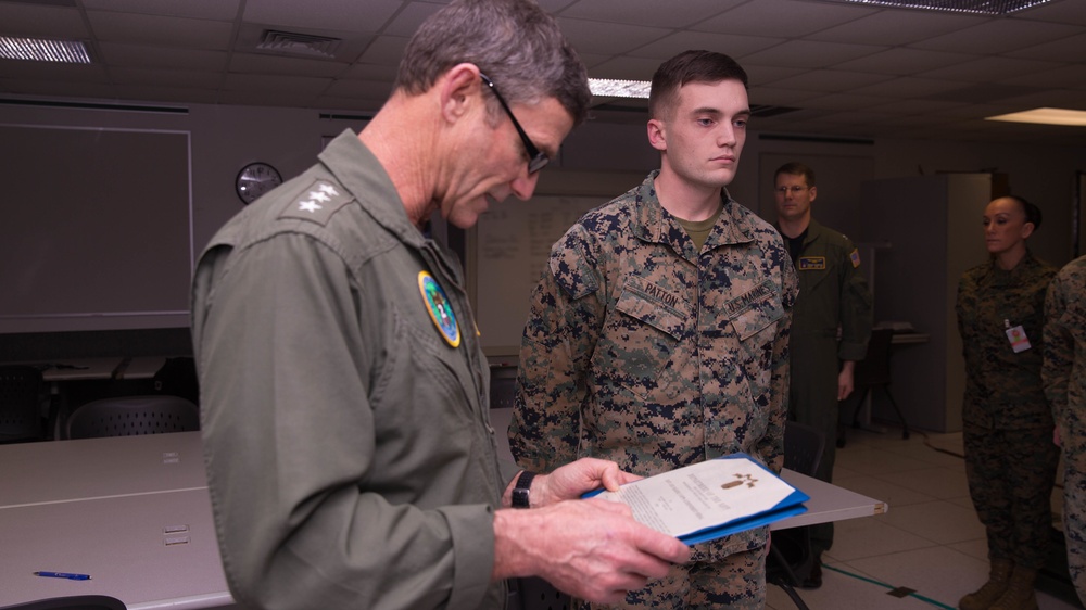 II MEF CG Meets 2nd Fleet Commander