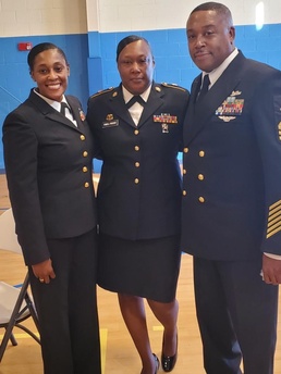 100th Missile Defense Brigade Soldier and family honor late grandmother