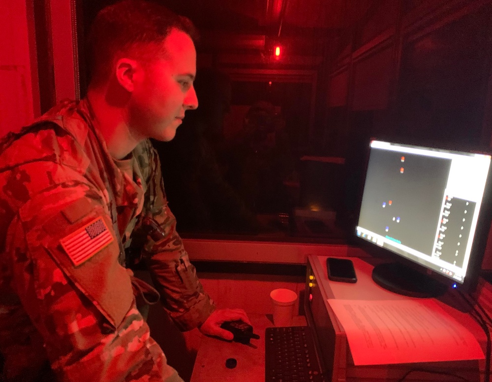 112th MP Battalion Conducts Night Fire Exercise