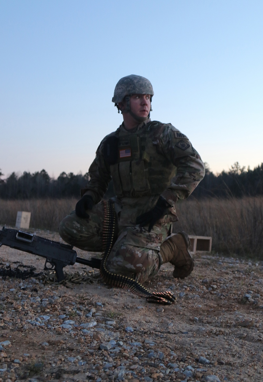 112th MP Battalion Conducts Night Fire Exercise