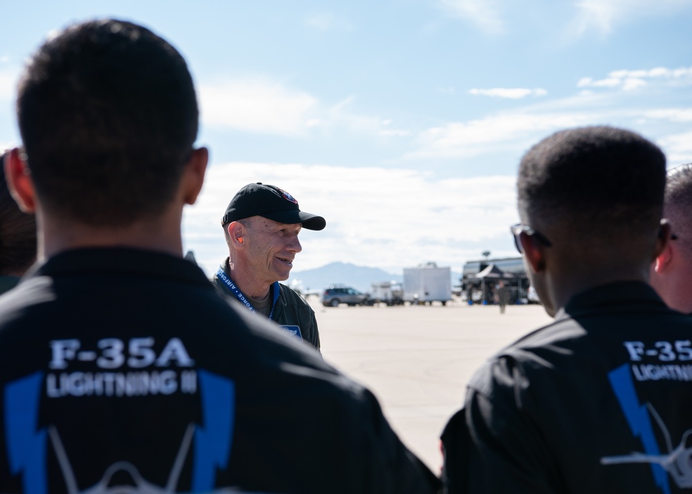 Commander of ACC certifies F-35A Lightning II Demonstration Pilot