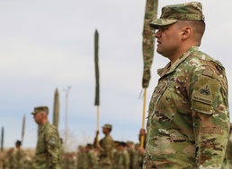 Iron Brigade colors casing ceremony