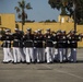 U.S. Marine Corps Battle Color Detatchment Color visits Marine Corps Recruit Depot, San Diego