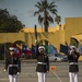 U.S. Marine Corps Battle Color Detatchment Color visits Marine Corps Recruit Depot, San Diego