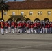 U.S. Marine Corps Battle Color Detatchment Color visits Marine Corps Recruit Depot, San Diego