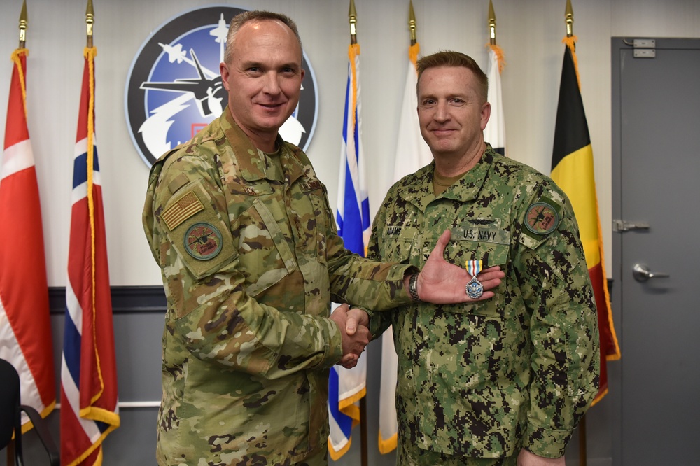 F-35 Program Executive Officer Awards Defense Superior Service Medal to Staff Member