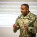 Finance &amp; Comptroller Sergeant Major Speaks at Fort Bragg