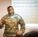 Finance &amp; Comptroller Sergeant Major Speaks at Fort Bragg