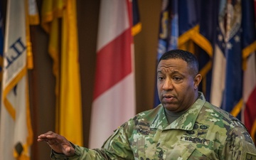 Finance &amp; Comptroller Sergeant Major Speaks at Fort Bragg