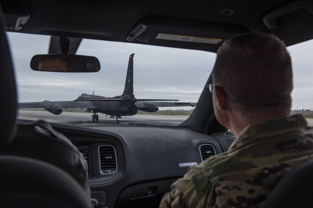 Brig. Gen. Murray visits Beale