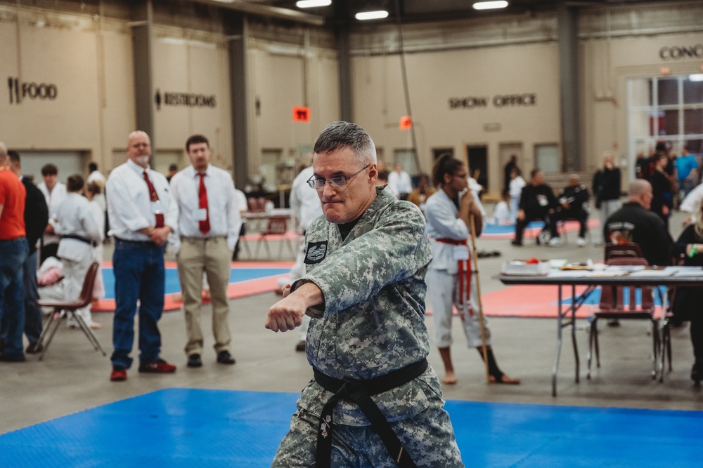 U.S. Army Reserve Soldier competes in Arnold Martial Arts Festival