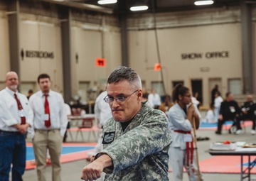 U.S. Army Reserve Soldier competes in Arnold Martial Arts Festival
