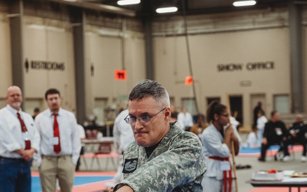 U.S. Army Reserve Soldier competes in Arnold Martial Arts Festival