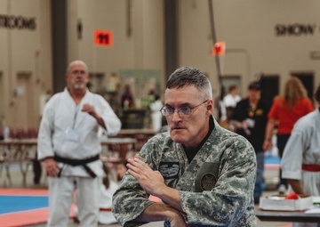 U.S. Army Reserve Soldier competes in Arnold Martial Arts Festival