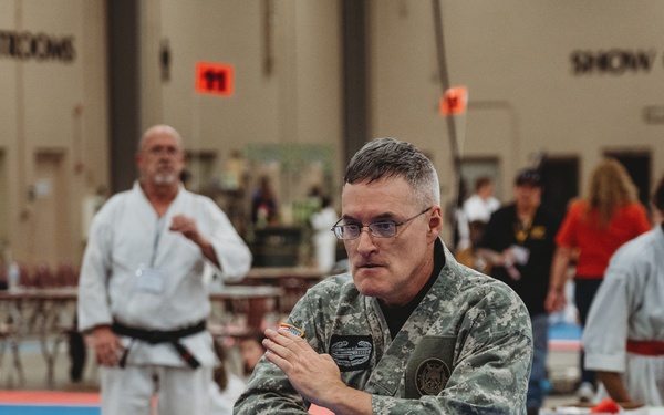U.S. Army Reserve Soldier competes in Arnold Martial Arts Festival