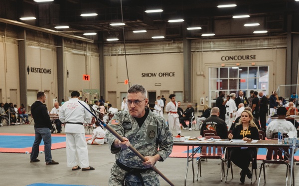 U.S. Army Reserve Soldier competes in Arnold Martial Arts Festival
