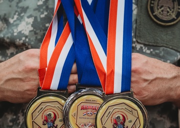 U.S. Army Reserve Soldier competes in Arnold Martial Arts Festival