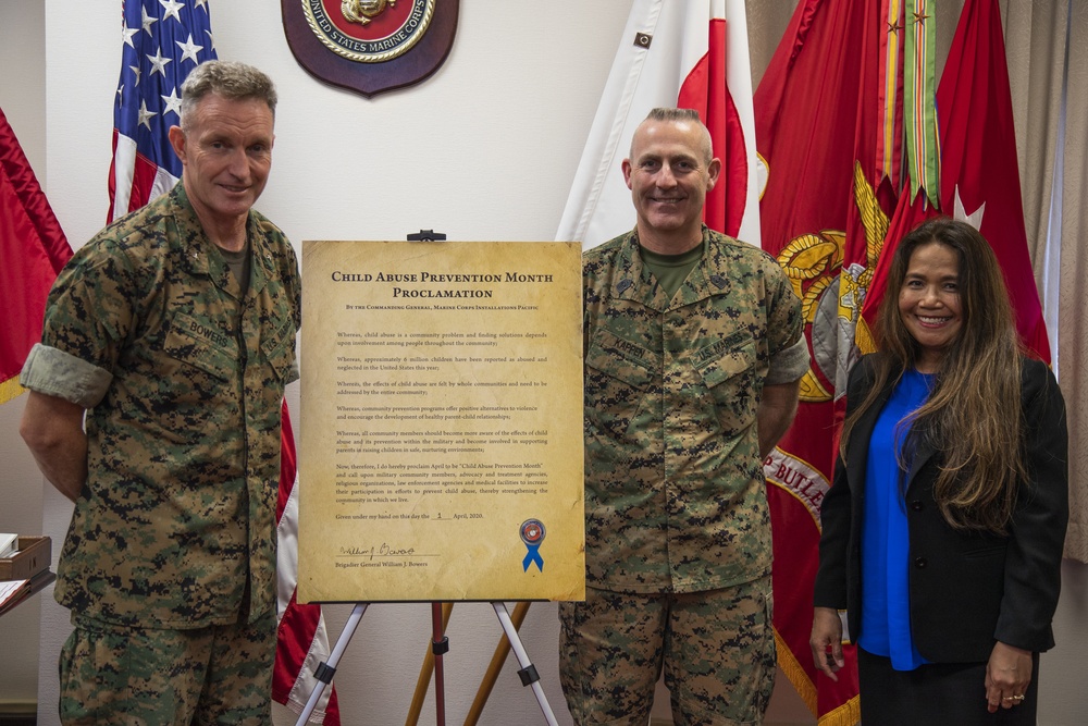 Child Abuse Prevention Month proclamation signing