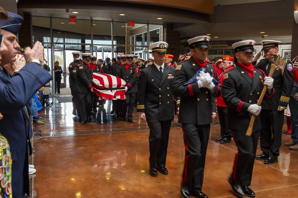 Community Comes Together to Remember USS Arizona Survivor