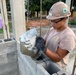 U.S. Navy Seabees with NMCB-5’s Detail Timor-Leste construct a school in support of the National Institute of Health in Dili