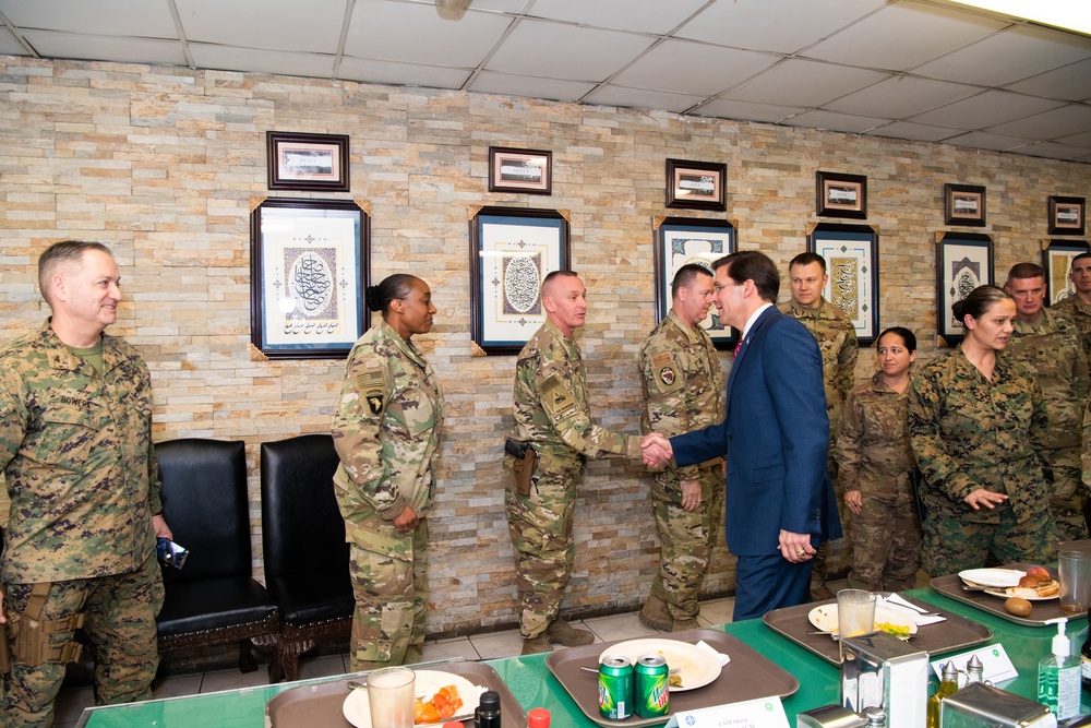 SecDef Esper Speaks to Troops After U.S.-Afghanistan Joint Declaration Announcement