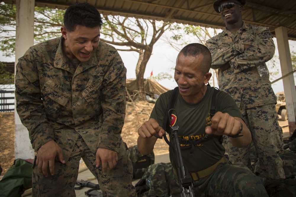 Cobra Gold 20: US, Royal Thai Marines share culture, conduct dry fire drills