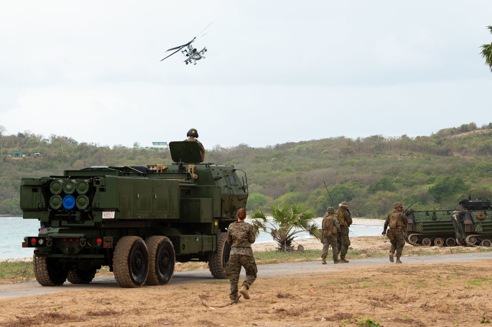 Cobra Gold 20: 31st Marine Expeditionray Unit Marines conduct amphiboius operations with Royal Thai Military, Feb. 28, 2020.