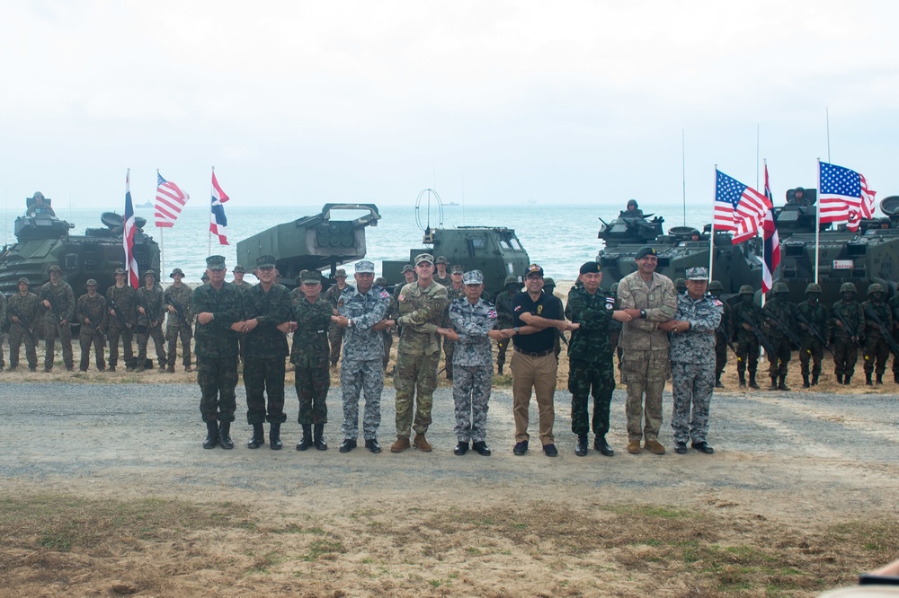 Cobra Gold 20: 31st Marine Expeditionray Unit Marines conduct amphiboius operations with Royal Thai Military, Feb. 28, 2020.