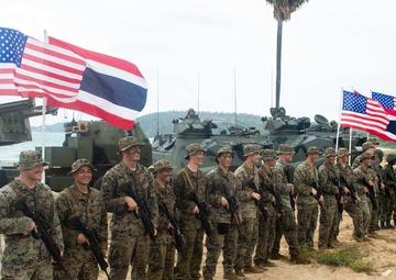 Cobra Gold 20: 31st Marine Expeditionray Unit Marines conduct amphiboius operations with Royal Thai Military, Feb. 28, 2020.