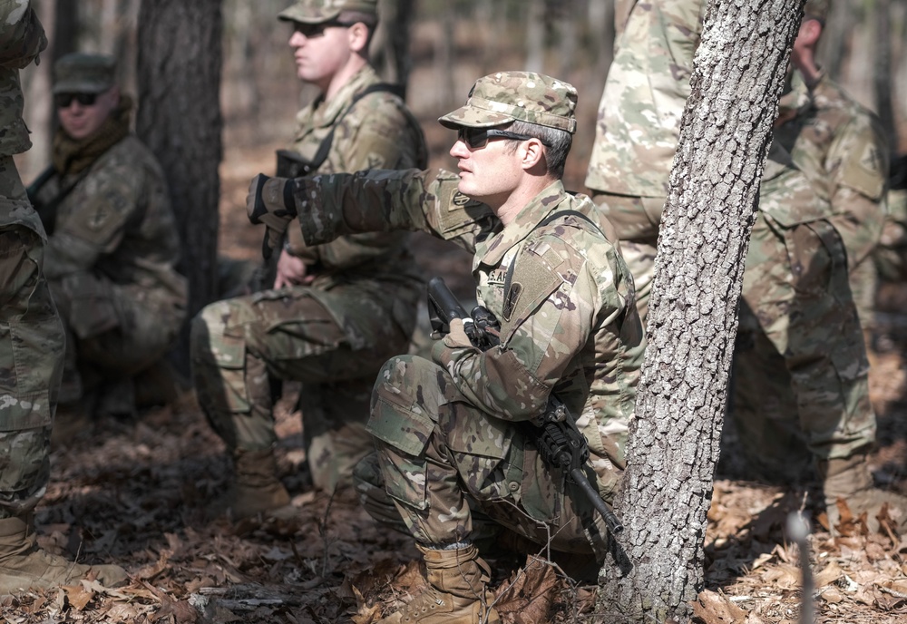 South Carolina National Guard 1-118th Infantry conducts field exercise