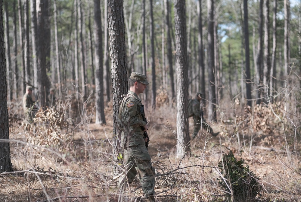 South Carolina National Guard 1-118th Infantry conducts field exercise