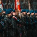 NATO eFP Battle Group Poland Soldiers honor the Polish Cursed Soldiers during Remembrance Day