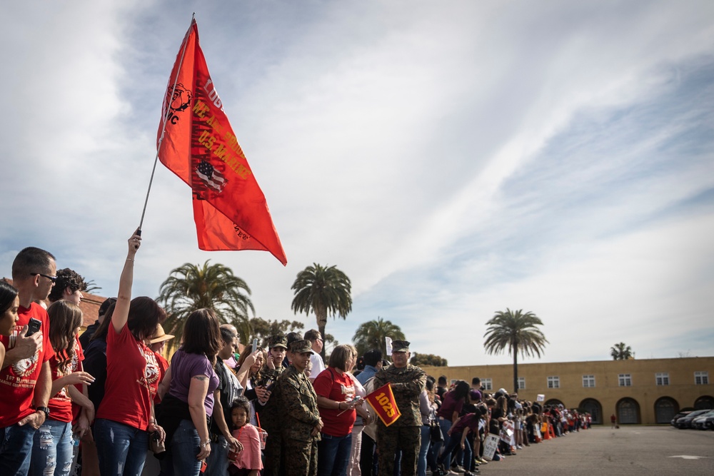 Bravo Company Motivational Run