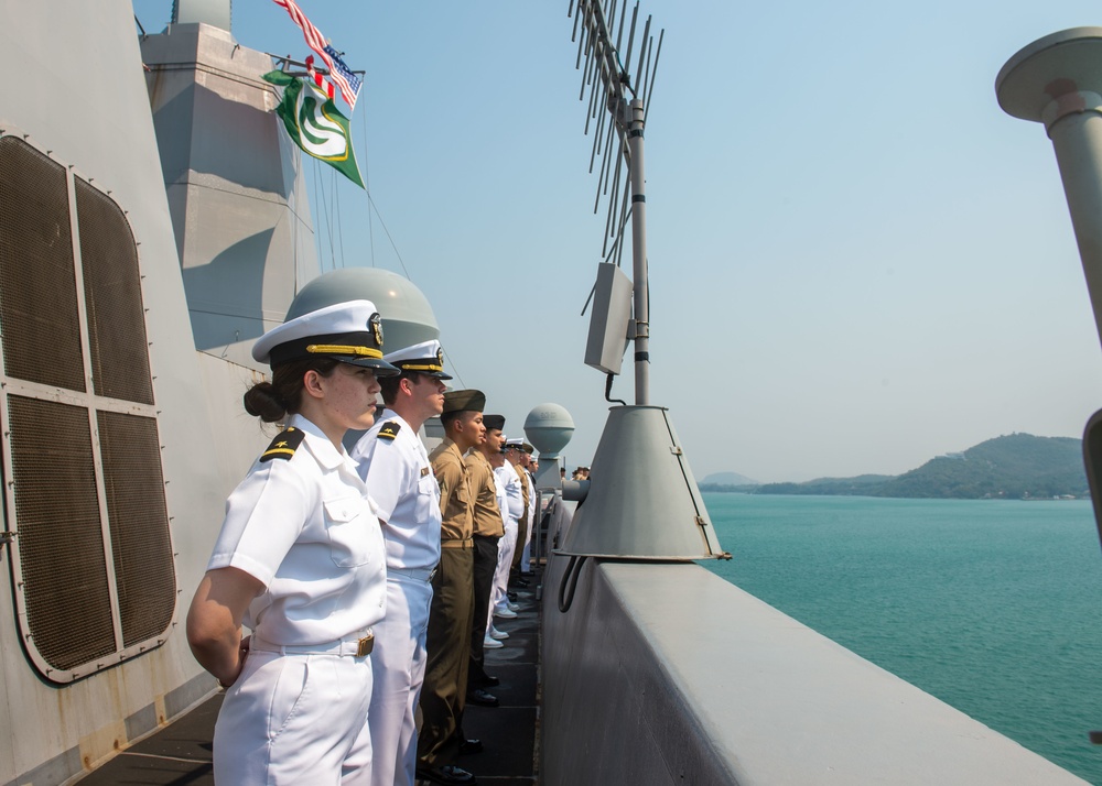 Cobra Gold 20: USS Green Bay Arrives in Thailand, Feb. 22, 2020