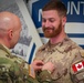 Capt. Alexander Buck, of the Canadian Army, was promoted to the rank of major, February 5, 2020, Fort Drum, N.Y.