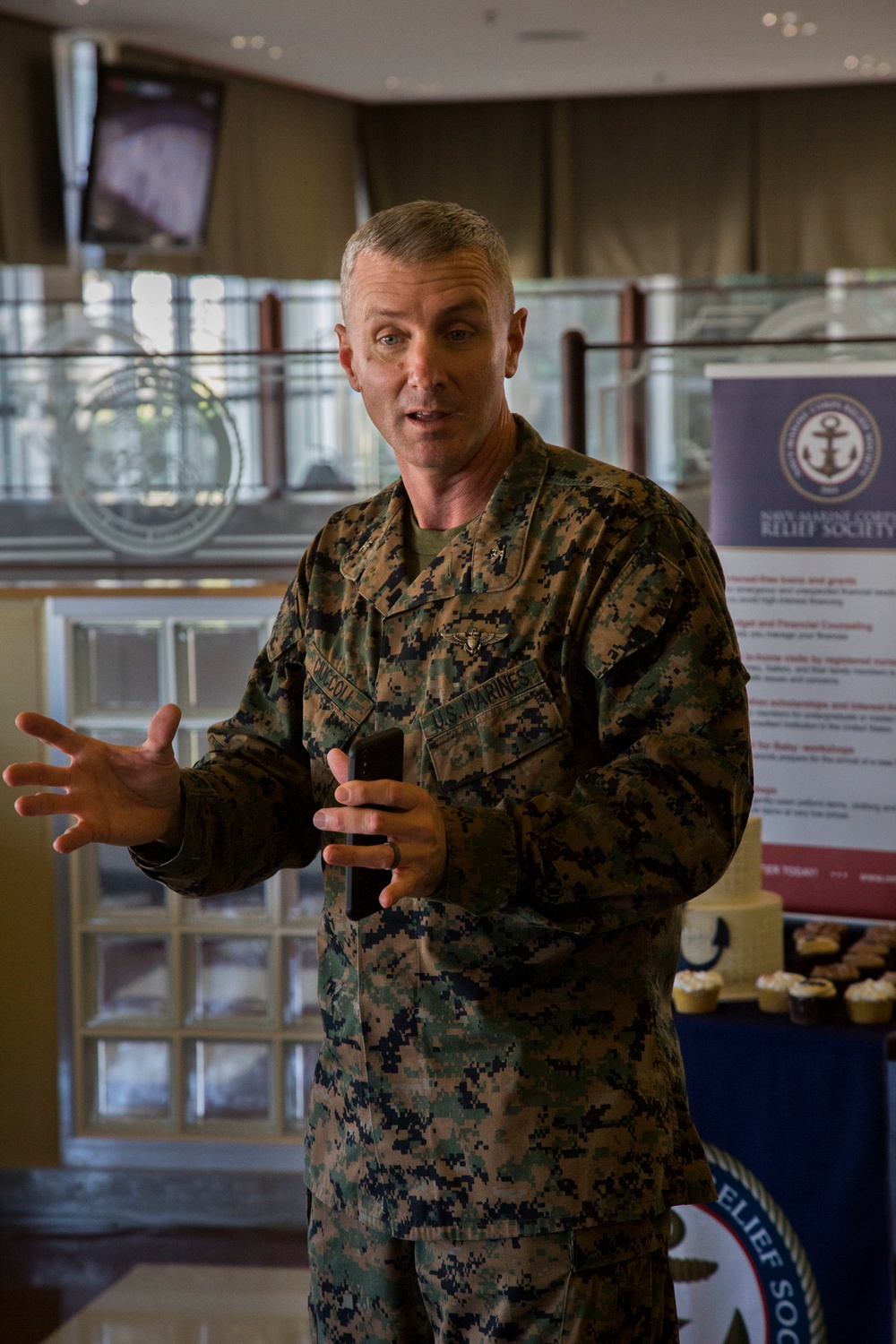 Navy-Marine Corps Relief Society holds annual kickoff for 2020 fund drive season