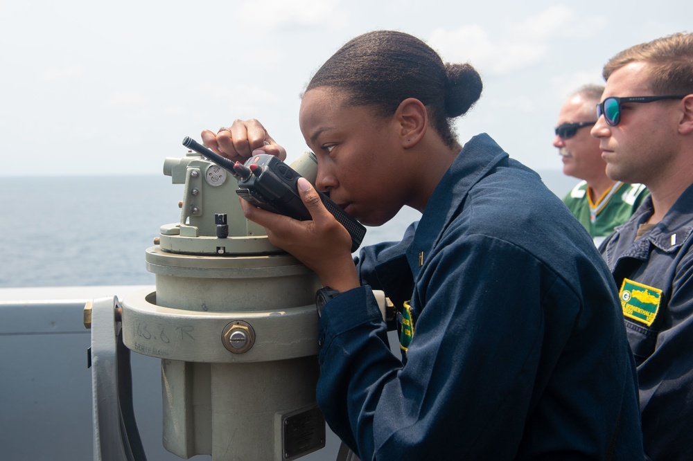 Cobra Gold 20: USS Green Bay UNREP, March 1, 2020