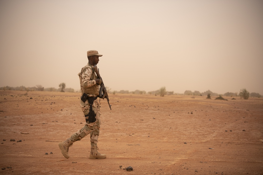 Mauritanian Foot Patrol