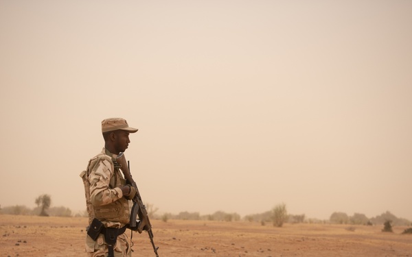Mauritanian Foot Patrol