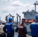 Cobra Gold 20: USS Green Bay (LPD 20) conducts a replenishment-at-sea, March 1, 2020.