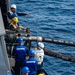 Cobra Gold 20: USS Green Bay (LPD 20) conducts a replenishment-at-sea, March 1, 2020.
