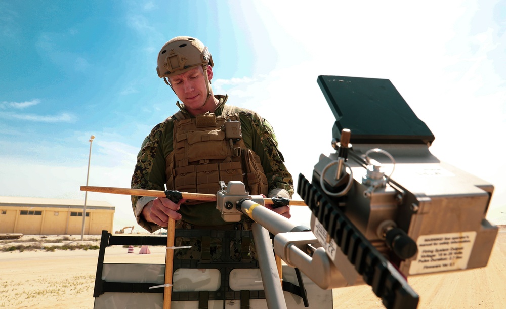 U.S. Navy Explosive Ordinance Disposal Technician