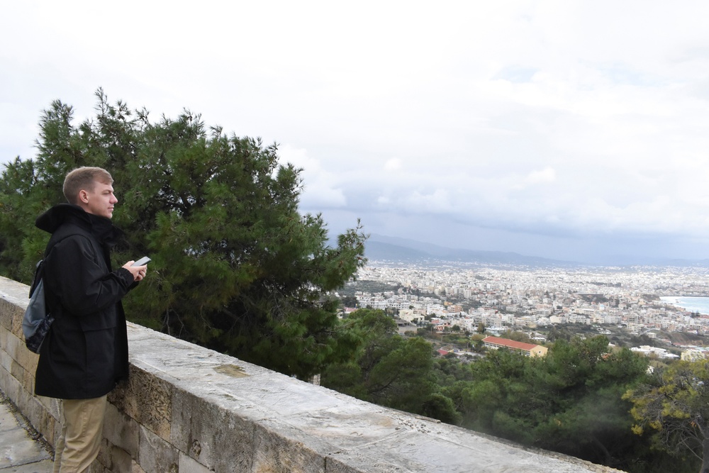 NSA Souda Bay indoctrination class trip to Chania