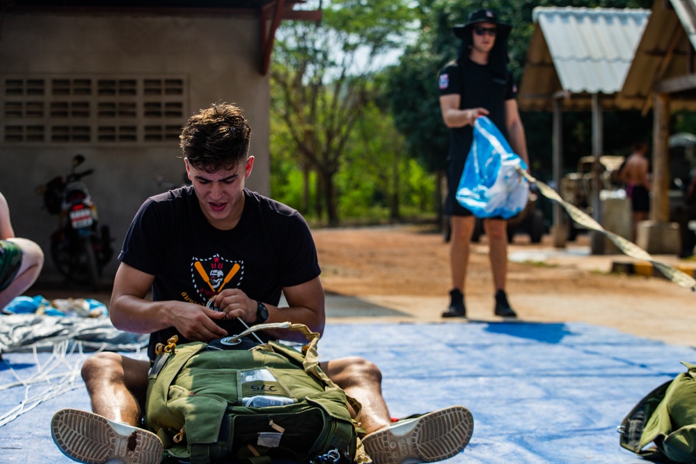 Cobra Gold 20: 31st MEU MRF prepares for parachute insert